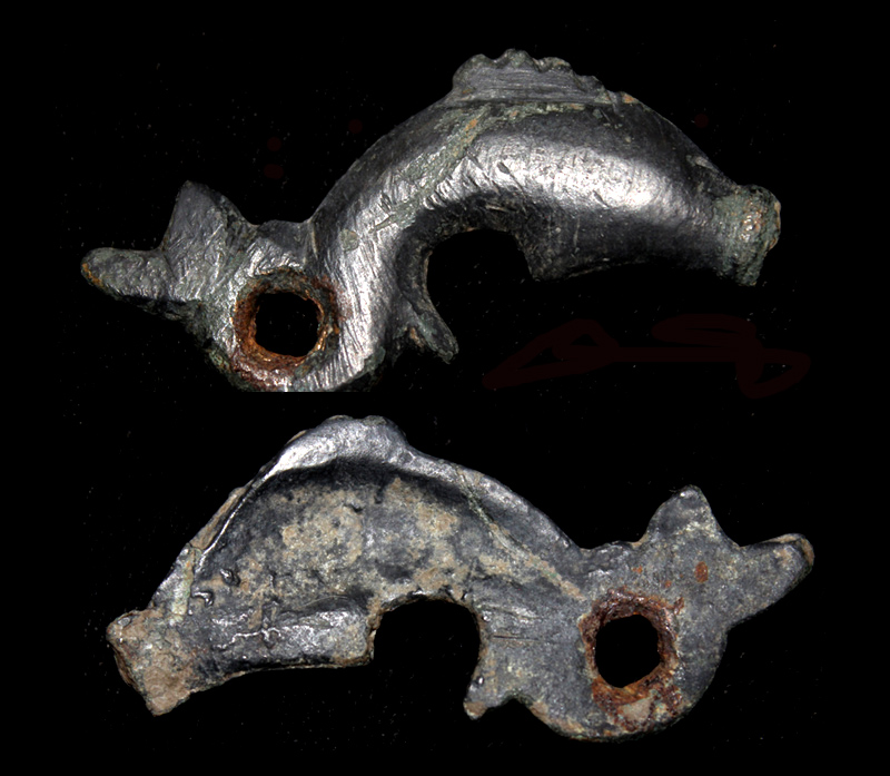 Handle, Zoomorphic Dolphin, Roman Dalmatia, 2nd-3rd Cent. AD